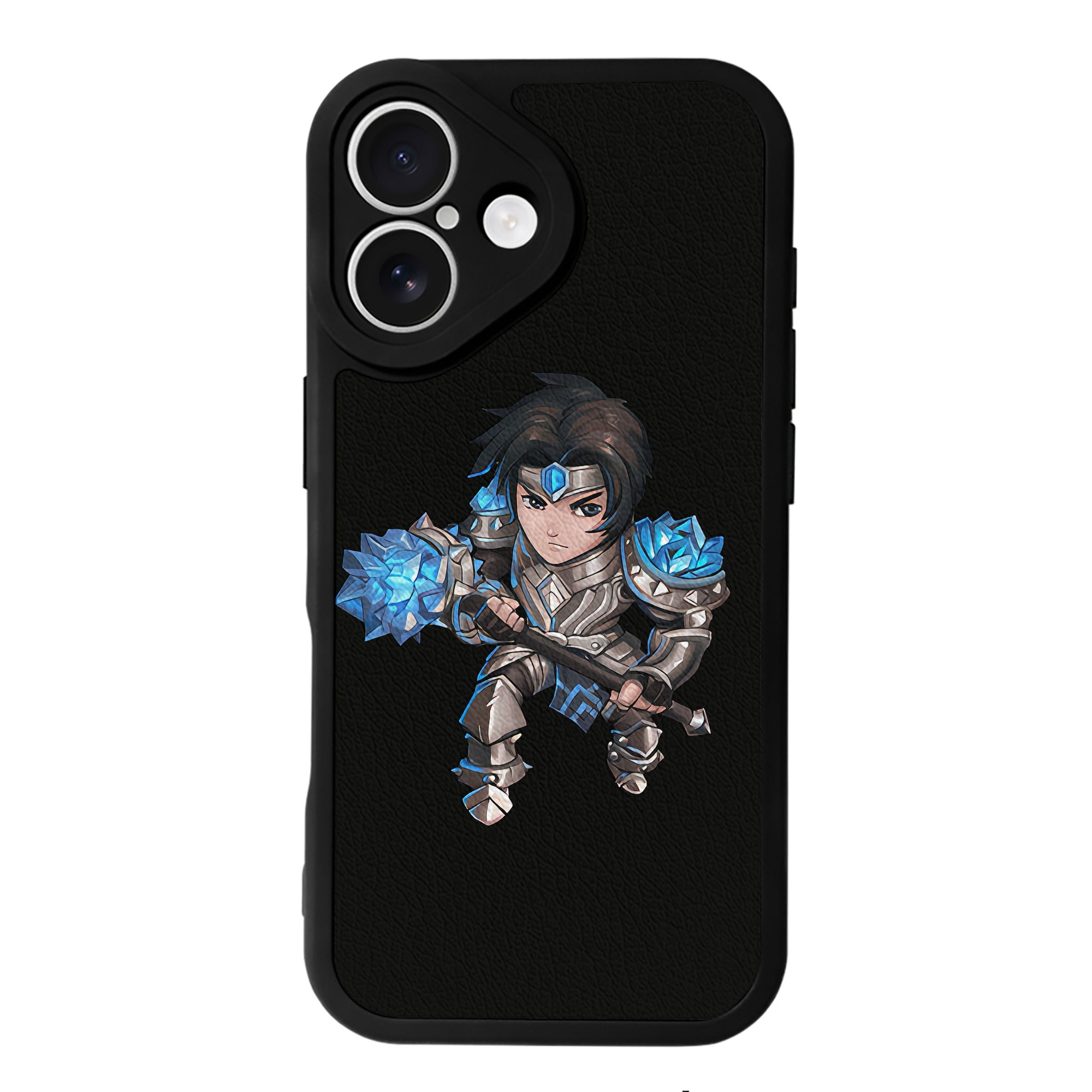 （画像用） リーグ・オブ・レジェンド League of Legends LOL 【iPhone 16シリーズ対応】シリコンスマホケース（レザー調） 材質：シリコン